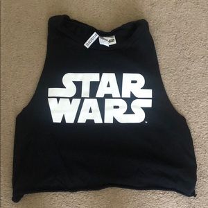 Star Wars Crop Top Muscle Tee